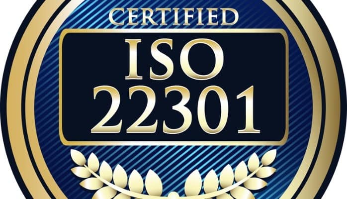 CERTIFIED ISO 22301 LEAD IMPLEMENTER.